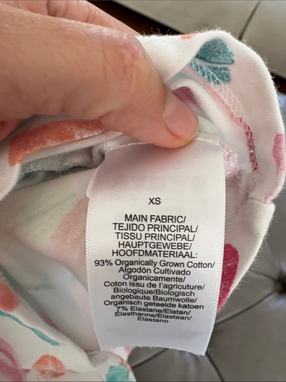 BedHead shorts Pajama Set in Macaron Print-XS - Picture 8 of 9